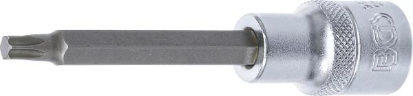 BGS Bit-Einsatz T35 T-Profil (für Torx) Länge 100 mm Antrieb Innenvierkant 12,5 mm (1/2") 9628